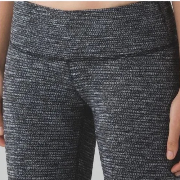 Lululemon Wunder Under Pant Coco Pique - Picture 4 of 8